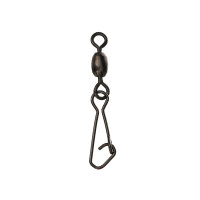 Фідерна застібка з вертлюгом Flagman Feeder Hooked Snap Link Swivels S