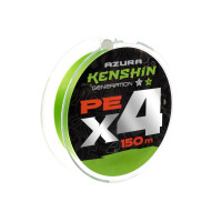 Шнур Azura '25 Kenshin X4 150м Light Green #0.8 0.148мм