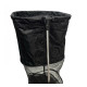 Садок Carp Line Black 2.5м чорні алюмінієві кільця, чорна прогум. сітка, різьба з регулюв. під кілок