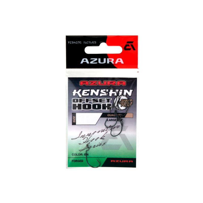 Гачки Azura Kenshin ll Offset Hook PTFE #06