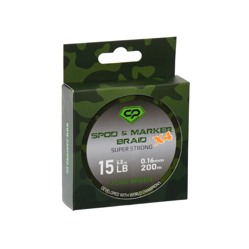Шнур Carp Pro Diamond Spood & Marker Braid PE X4 0.16мм