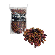 PELLETS CARP & PIKE FRUIT MIX 4-16мм 1кг