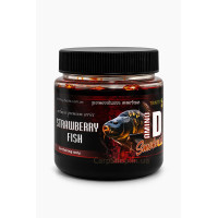 Amino dip TRINITY BAITS fluro STRAWBERRY FISH smoke orange yellow 100мл