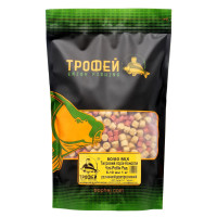 Пеллетс ТМ Трофей 50/50 Тигровий горіх-Конопля-Чілі-Робін Ред розчинний-довгорозчинний 8-10 мм.1 кг