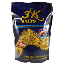 Подрібнений Зерновий МІКС (з тигровим горіхом) 500г ТМ 3KBaits