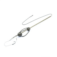 Монтаж FRY Pellet Feeder (3 ребра) на лідкорі Climax (1 гачок) 60г