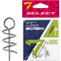 Штопор для силікону Select Soft Lures Screw #000 9mm