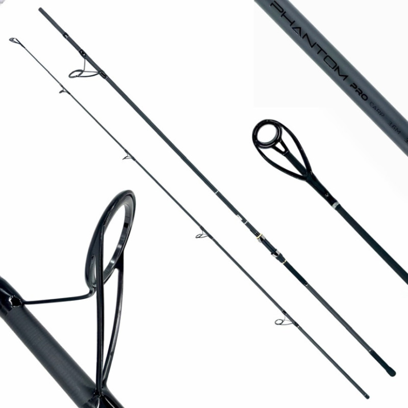 Вудилище коропове ECLIPSE Phantom PRO Carp 3.9m 3.5Lb 2-сек, кільце 50mm