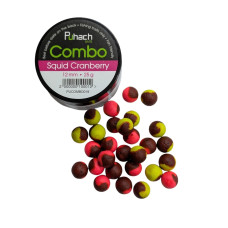 Вафтерс Puhach Baits Combo 12 mm - Squid Сranberry (Кальмар/Журавлина)