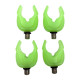 Тримач вудилища Carp Line Butt Rest Large Green 4pcs
