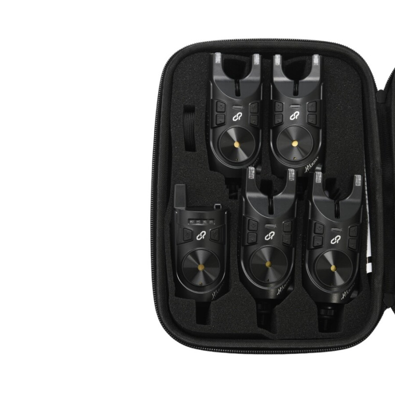 Набір електронних сигналізаторів клювання Carp Pro Harpax 4+1