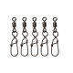 Фідерна застібка з вертлюгом Flagman Feeder German Snap Link Swivels S