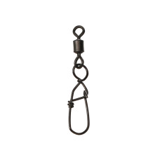 Фідерна застібка з вертлюгом Flagman Feeder German Snap Link Swivels S