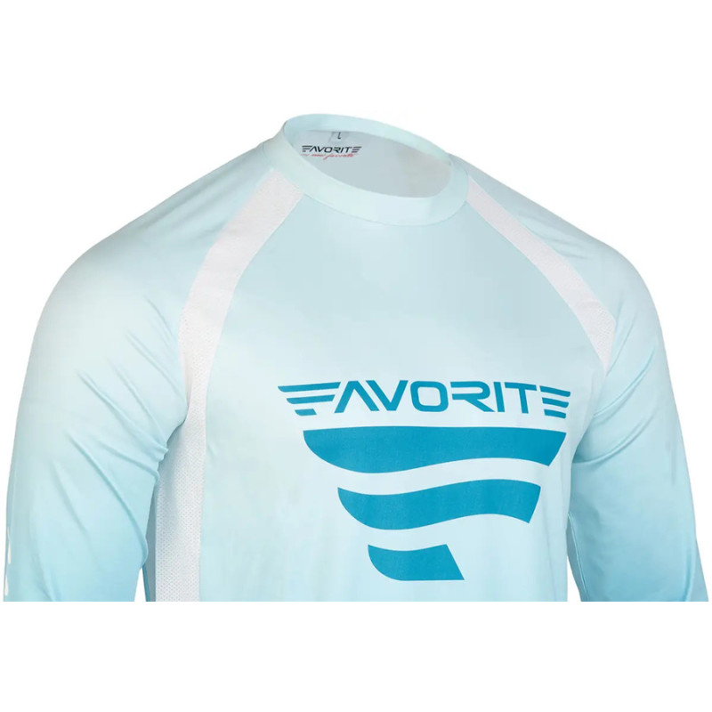 Реглан Favorite Basic Jersey F Logo L Блакитний