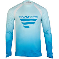 Реглан Favorite Basic Jersey F Logo L Блакитний