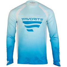 Реглан Favorite Basic Jersey F Logo XL Блакитний