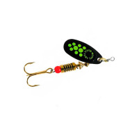 Блешня Mepps Black Fury Black/Green 6.5г