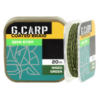 Повідковий матеріал в обплетенні GC G.Carp Coated Braid Semi Stiff 20м 15Lb