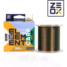 Волосінь ZEOX 3D Element Carp 300м Motor Oil 0.350мм