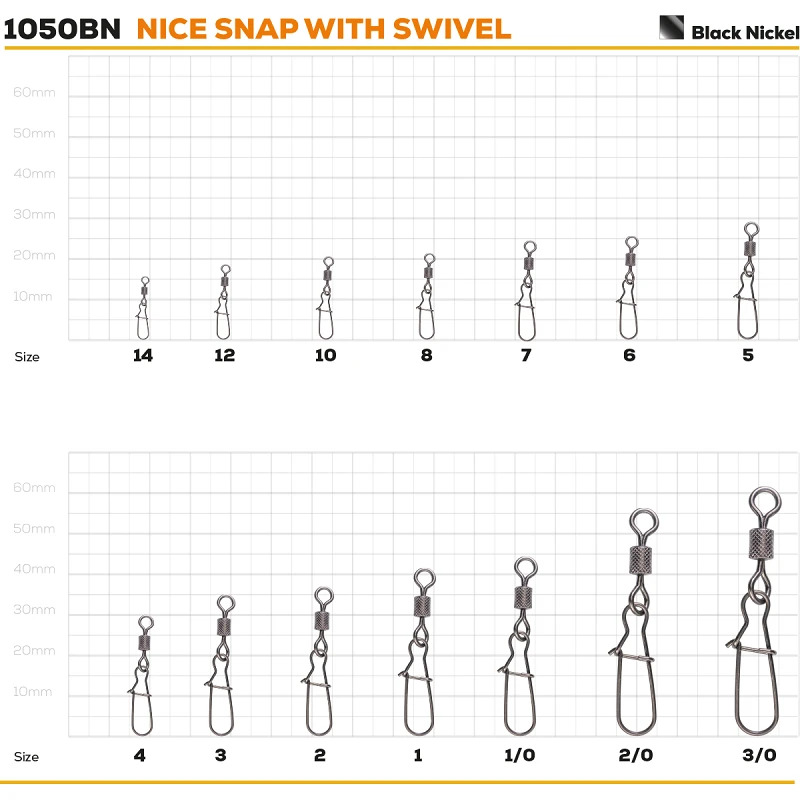 Застібка GC Nice Snap with Swivel 1050BN №4