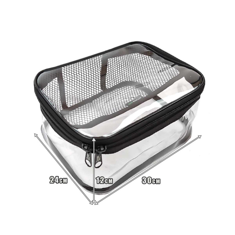 ПМ Прозорий органайзер Crystal Bag XL (30х24х12)