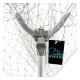 Підсак BREEZE CS-370220-QP трикутний 70см, кордова сітка, зелена телескоп ручка