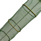 Садок Carp Line Green 2.5м жовті алюмінієві кільця, зелена прогум сітка, різьба з регулюв. під кілок