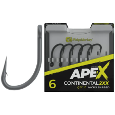 Гачок короповий RidgeMonkey Ape-X Continental 2XX з борідкою #4 