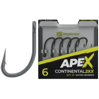 Гачок короповий RidgeMonkey Ape-X Continental 2XX з борідкою #6 