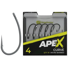 Гачок короповий RidgeMonkey Ape-X Curve з борідкою #4 