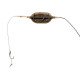 Готове оснащення на лідкорі Carp Pro Flat Method Feeder №6 80г