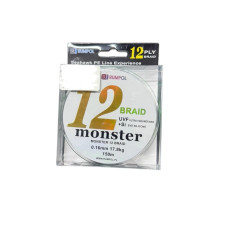 Шнур RUMPOL Monster 12 BRAID UYF+ Si 150 м. 0.16мм.