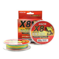 Шнур ECLIPSE X8 Super Braid Multicolor 150m 0.16mm