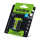 Батарейка лужна Videx 6LR61/9V Крона 1шт BLISTER