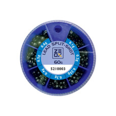 Набір вантажів ZEOX Lead Split-Shot 60г