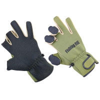 Неопренові рукавички Fishing ROI olive Neoprene gloves L