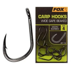 Гачок  Fox Carp Hooks Wide Gape №6