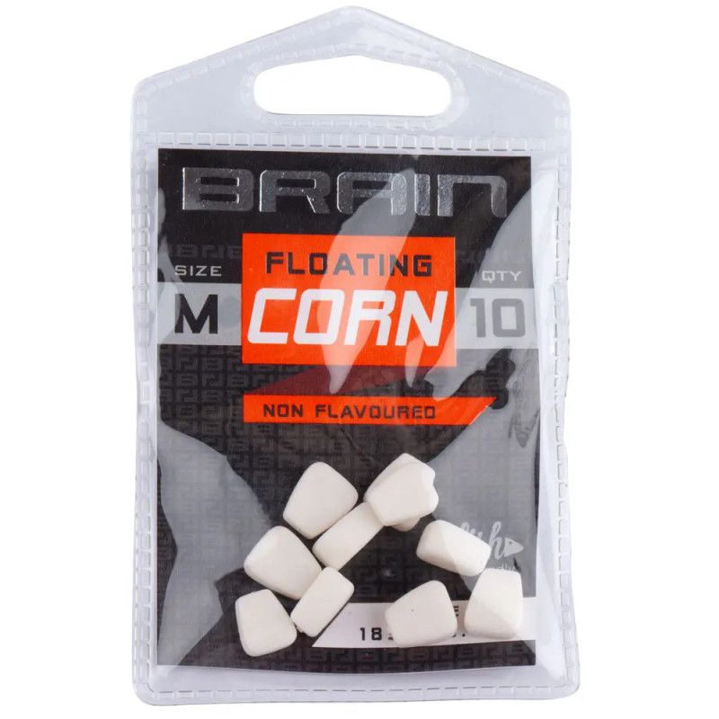 Кукурудза Brain Fake Floating Corn Non Flavoured Размер-M к:білий