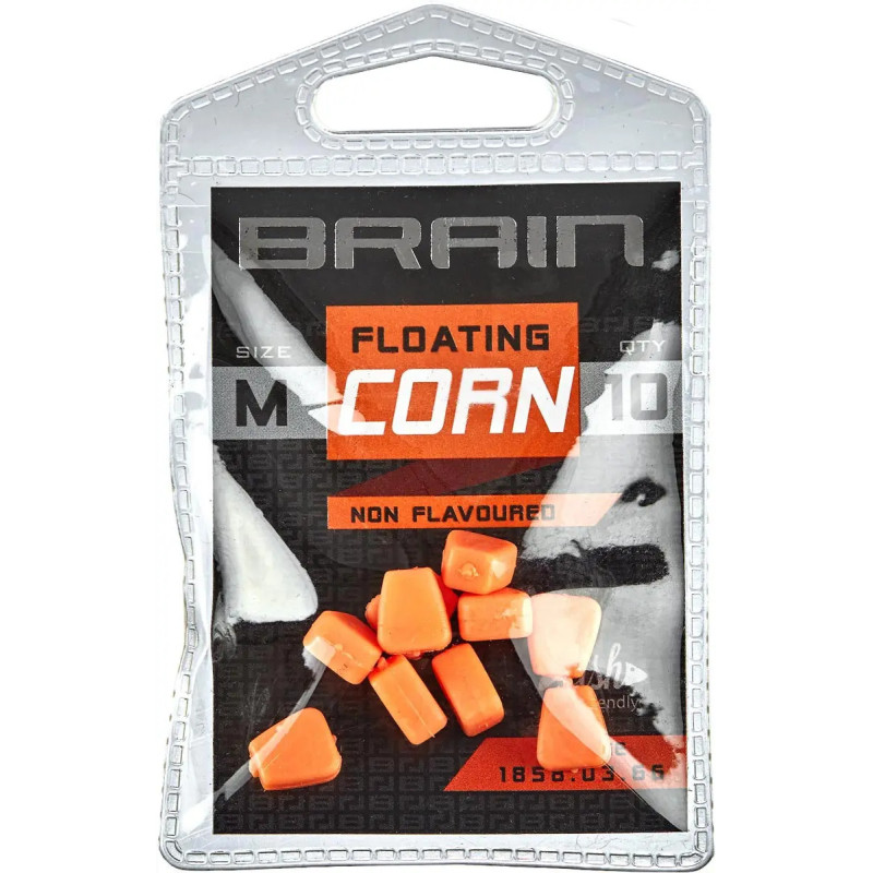 Кукурудза Brain Fake Floating Corn Non Flavoured Размер-M к:помаранчевий