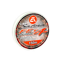 Шнур Azura Safina PE X4 II 150м #0.5 0.117мм