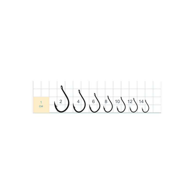 Гачки Gurza KOISO RING BN, # 12 10шт.