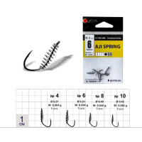 Гачки GURZA AJI SPRING BN  №10 5 шт. 