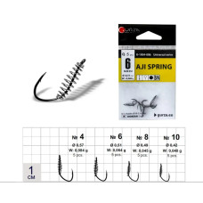 Гачки GURZA AJI SPRING BN  №10 5 шт. 