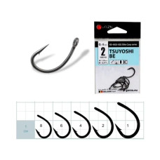 Гачок GURZA Tsuyoshi Brazed Eye №6 BC 0,99 мм. 8 шт.