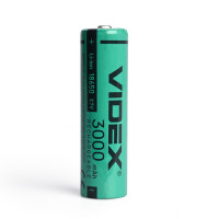 Акумулятор Videx літій-іонний 18650(без захисту) 3000mAh bulk1шт