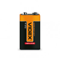 Батарейка сольова 6F22/9V CARD 1 шт/уп. VIDEX (24/480)