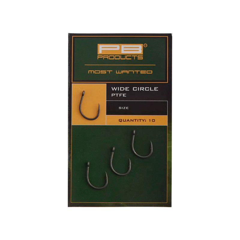 Гачки PB Products Wide Circle Hook PTFE №8