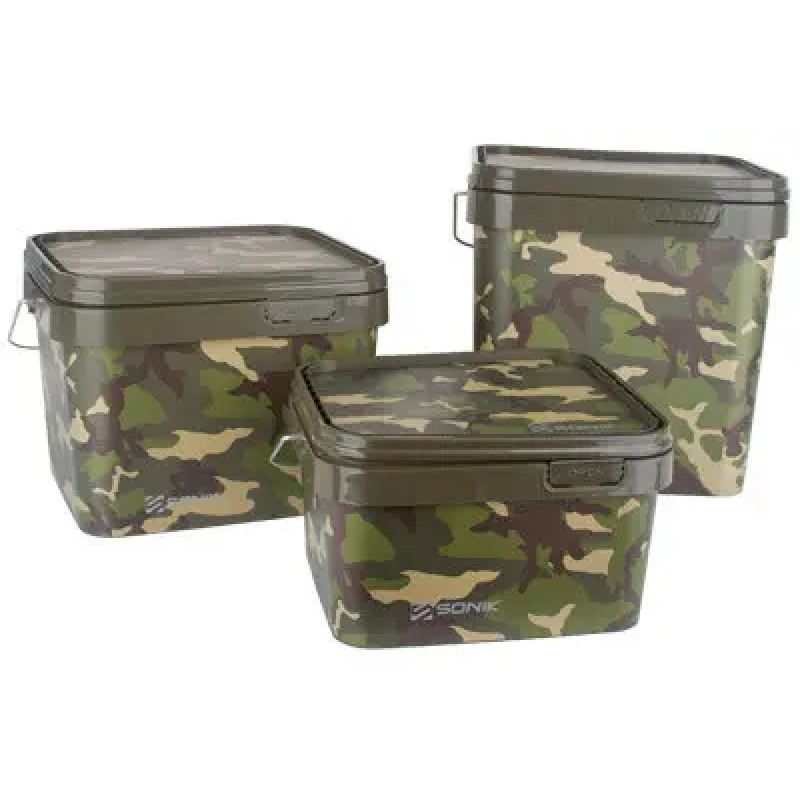 Відро Sonik Camo Square Bucket 5L