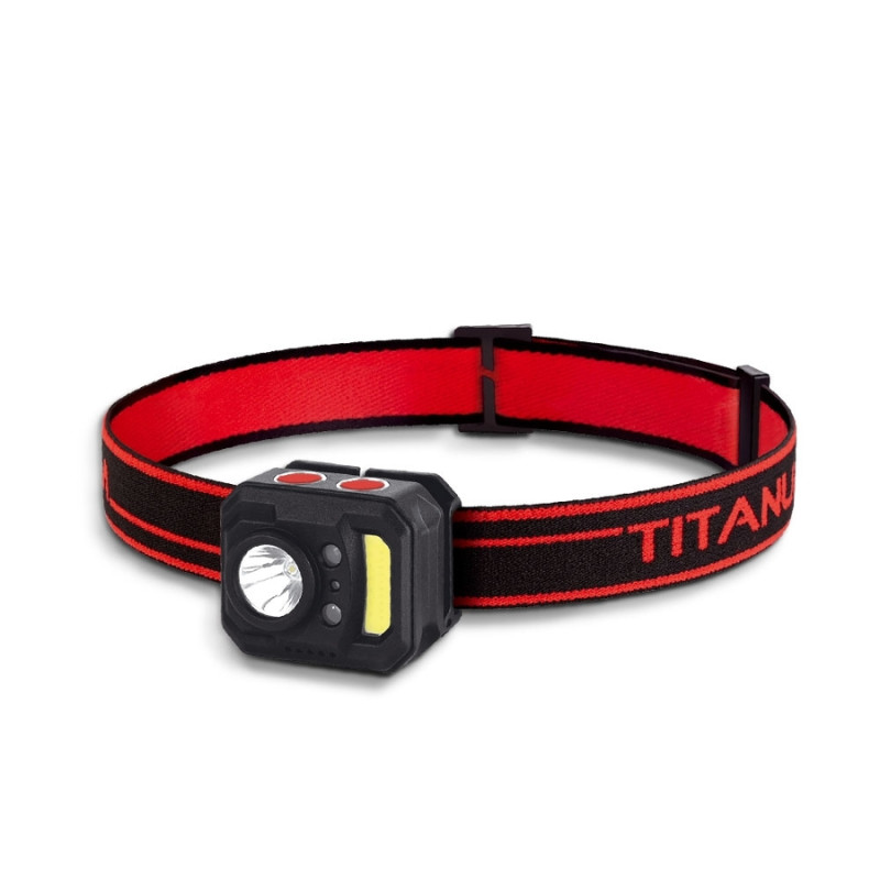 Налобний світодіодний ліхтарик TITANUM TLF-H05 250Lm 6500K
