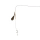 Готове оснащення на лідкорі Carp Pro HD Safety Lead Clip №6 85 г